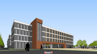 原创 某36班高中模型 su模型库精品区 sketchup吧 sketchup中国门户网站